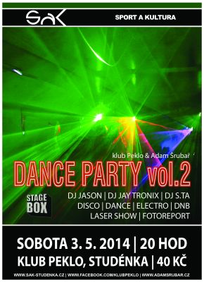 Dance party vol. 2 klub Peklo 3.5.2014